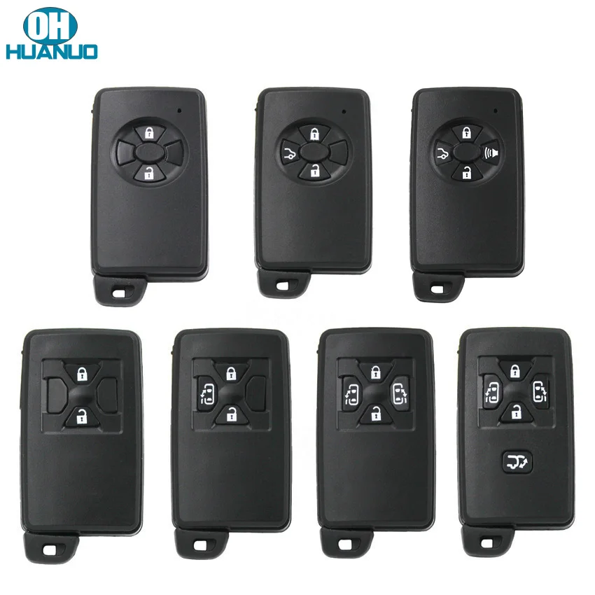 Запасной корпус 2/3/4/5 кнопочный дистанционный смарт ключ брелок для TOYOTA RAV4 Vitz Ractis