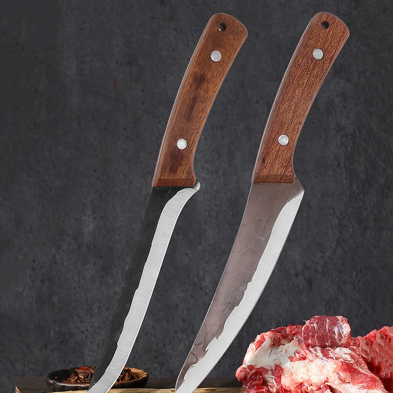 Японский Нож для обвалки филе рыбы мясной мясо мясника мясницкий нож ручной