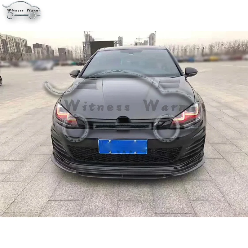 Горячая Golf7 карбоновая крышка капота двигателя для Volkswagen Golf 7 передний бампер капот 14-17
