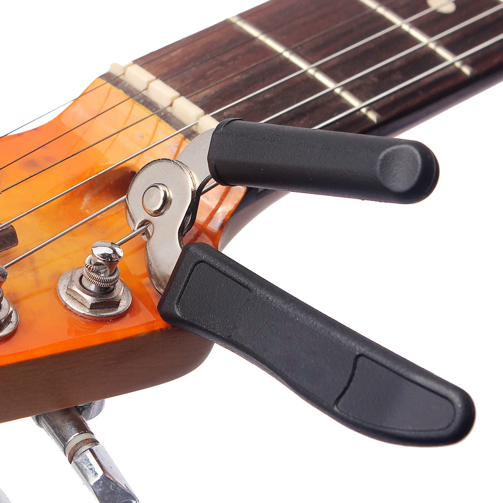 

2x Stainless Steel & Acrylic Blue Strings Winder & Black Strings Cutter
