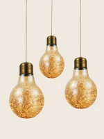 2021 new glass bottle design droplight modern led pendant light fixtures for dining room bar hanging lamp indoor lighting