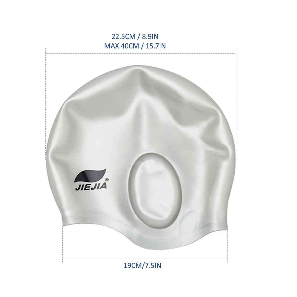 Силиконовая шапка для плавания мужчин и женщин мужская бассейна