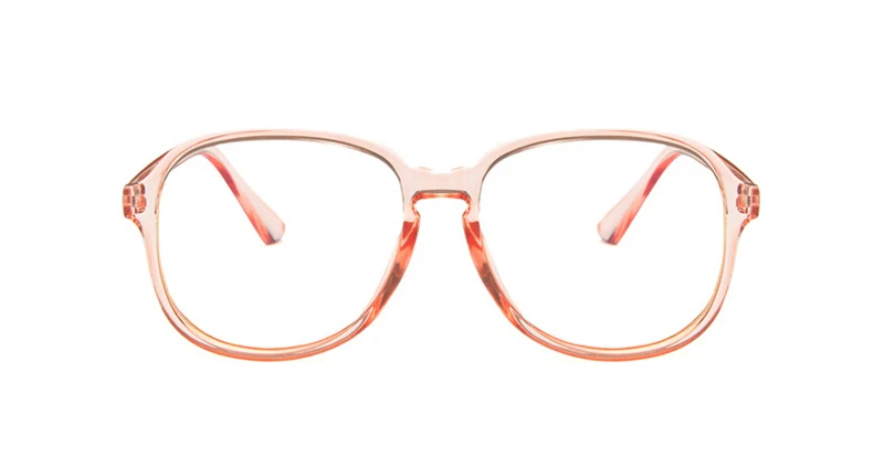 Новинка винтажные прозрачные розовые очки оправы для очков женщин и мужчин