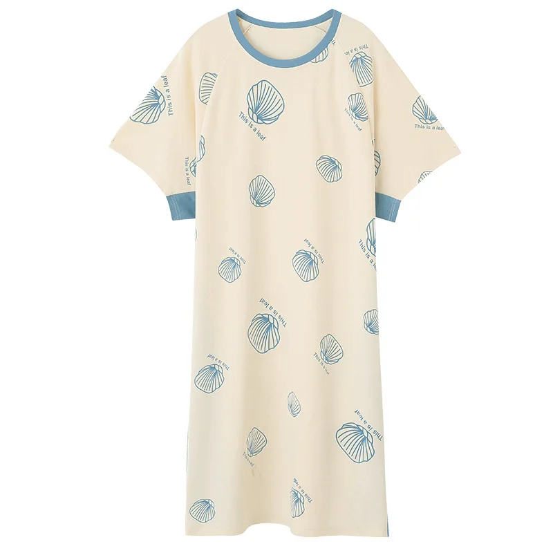 

SLPBELY Pajamas Nightdress Sleepshirts Women Pyjamas Women Sleepwear Night Home Wear Women Summer Cartoon Nightwear