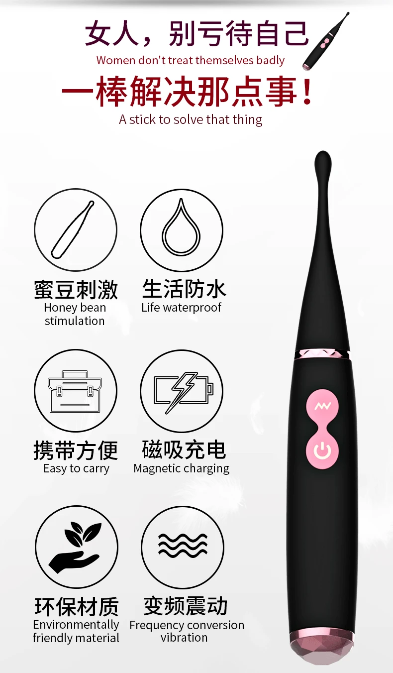 Beste Ultrasone Hoge Frequentie Vibrators Voor Vrouwen Snelle Scream Orgasme G-spot Clitoris Stimulator Clit Climax Tepel Massager Sex Toys