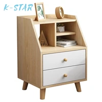 joylive solid wood bed economical nordic bedside cabinet small lockers receive ark creative multifunction bedroom