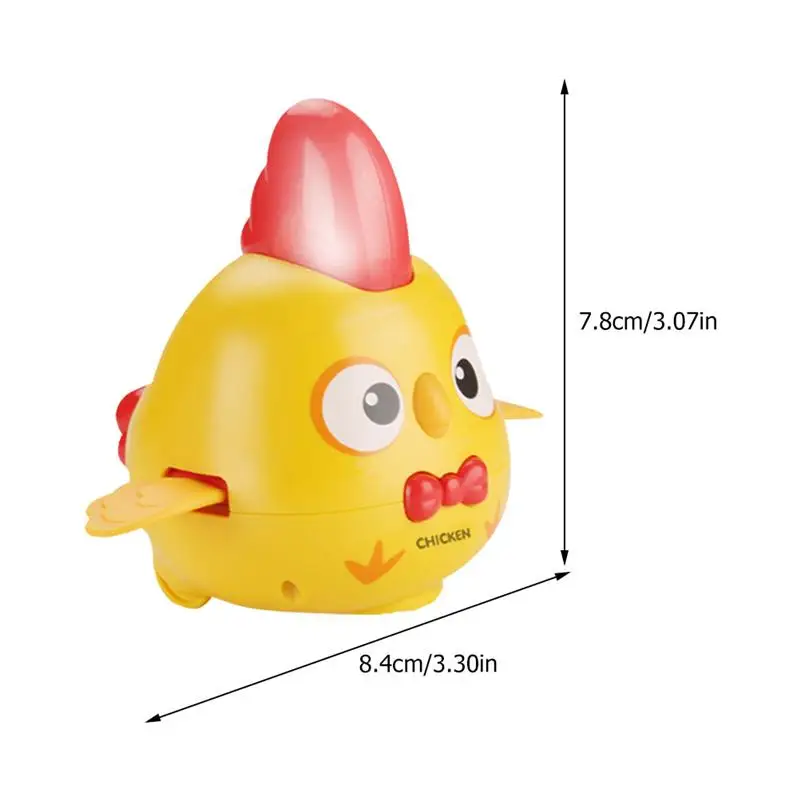 

1Pc Cartoon Chicken Toy Adorable Kids Musical Toy Children Early Educational Toy
