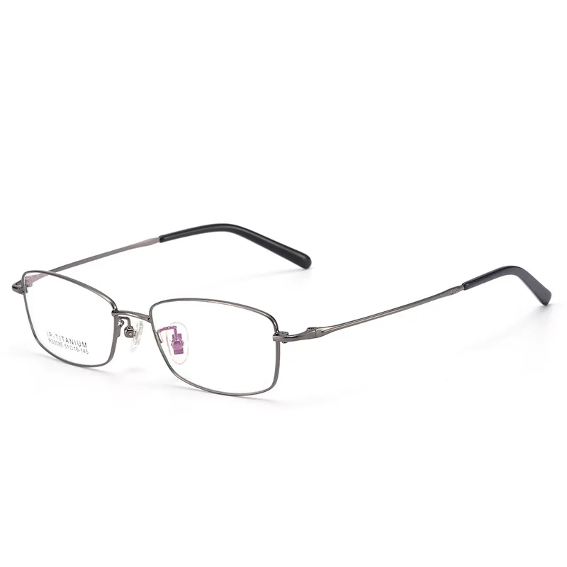 Viodream Full Glasses Frame Pure Titanium Simple Small Business Men Lightweight Optical Oculos De Grau Masculino | Аксессуары для