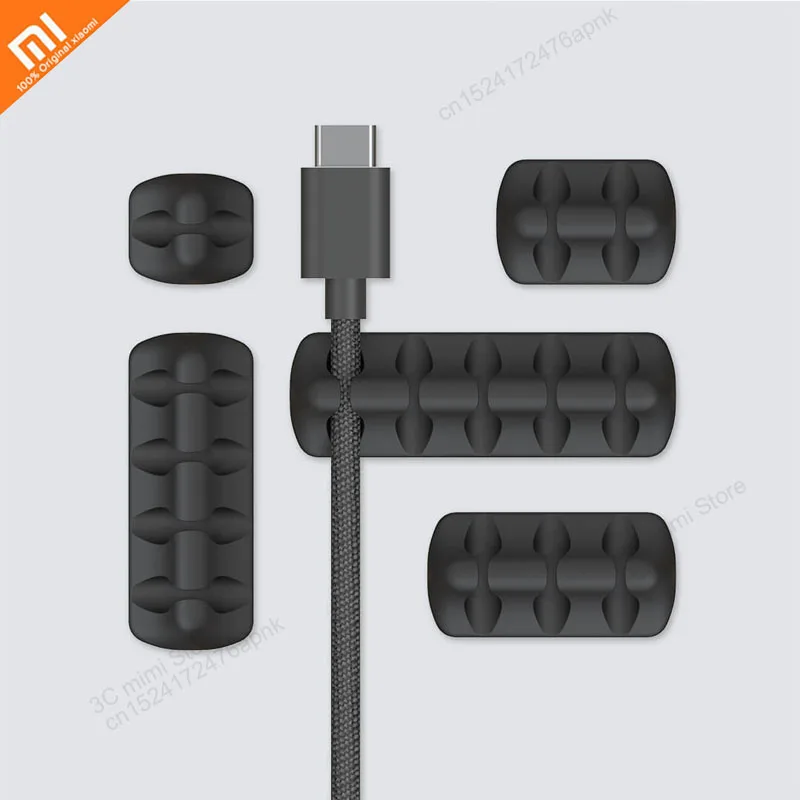 

5 шт., силиконовые мини-слоты для хранения вещей xiaomi mijia