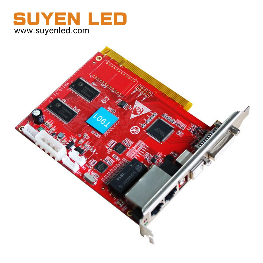 Best Price Huidu T901 Full Color Synchronous LED Sender Sending Card HD-T901 | Электронные компоненты и