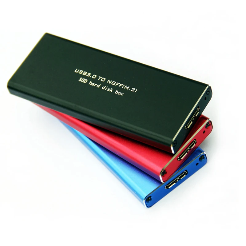 QINDIAN HDD корпус M.2 USB чехол SSD адаптер жесткий диск USB3.0 к M2 NGFF SATA Bus коробка Внешний
