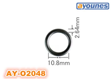 

100pieces Fuel Injector rubber O'ring 16mm *10.8*2.64mm For GM Vortec Fuel Injector Repair Kits For AY-O2048