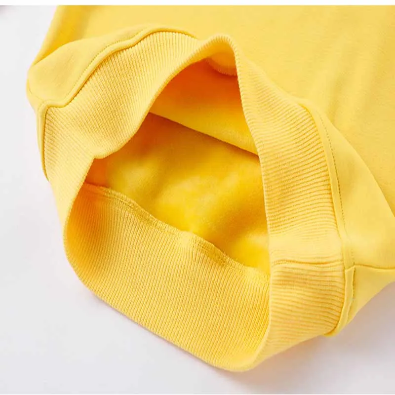 Зимний плотный комплект для девочек Повседневные детские костюмы мультяшная