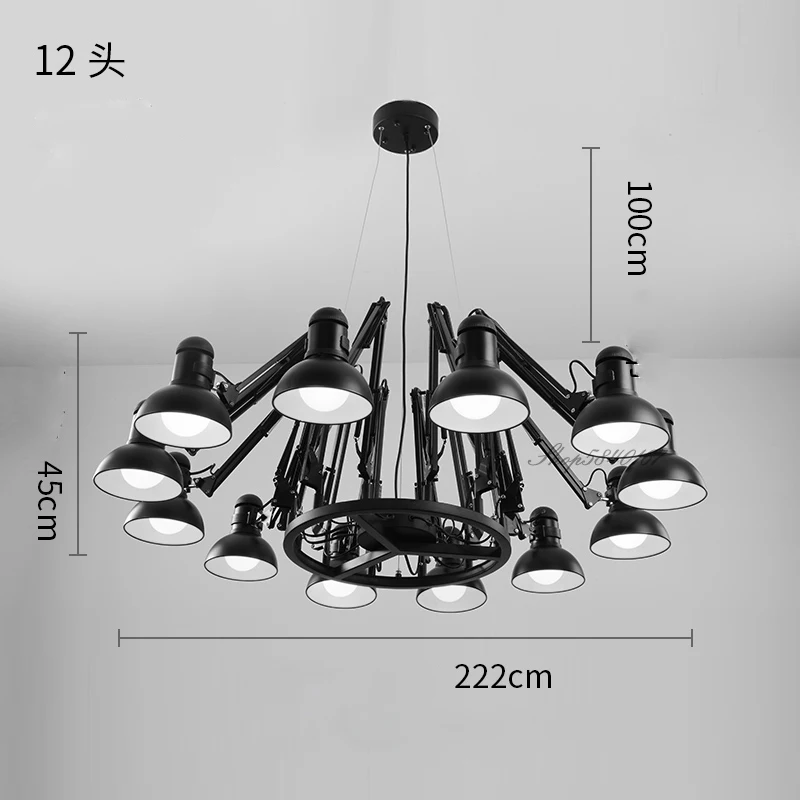 

LED люстра-паук XunShiNi