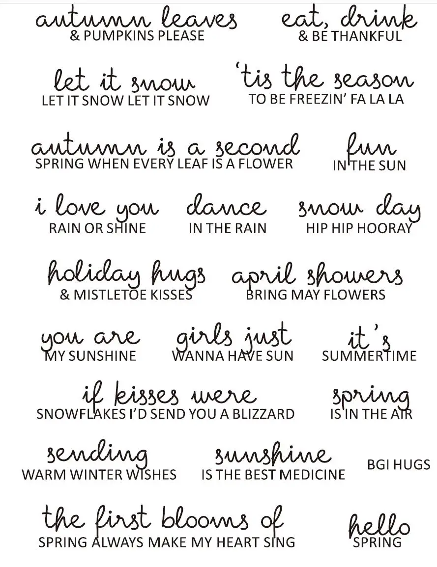 Прозрачные штампы с надписью D прозрачные или для скрапбукинга сделай сам