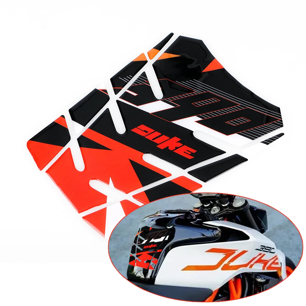 Для KTM Duke 390 наклейка на танка Duke390 Tankpads защита 3D эмблема 2019 2018 2017 Запчасти для