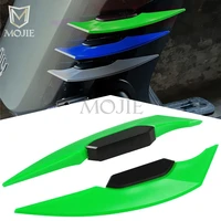 motorcycle scooter electric bike fixed wing decoration accessories for kawasaki zx10r zx11 zx12r zx14r zx636 zx636r zx1400 zx6r