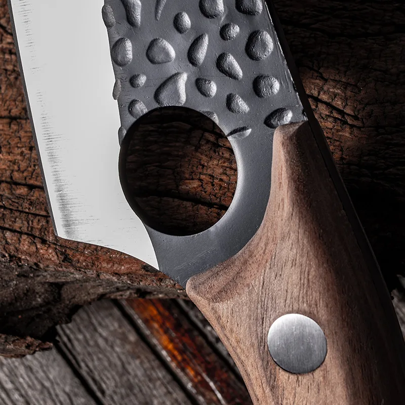 

Kitchen Boning Knife Fishing Knife Handmade Stainless Steel Meat Cleaver Outdoor Cooking Cutter Butcher Knife