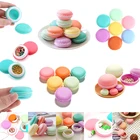 Контейнер для таблеток пластиковый круглый, 6 цветов, 1 шт.