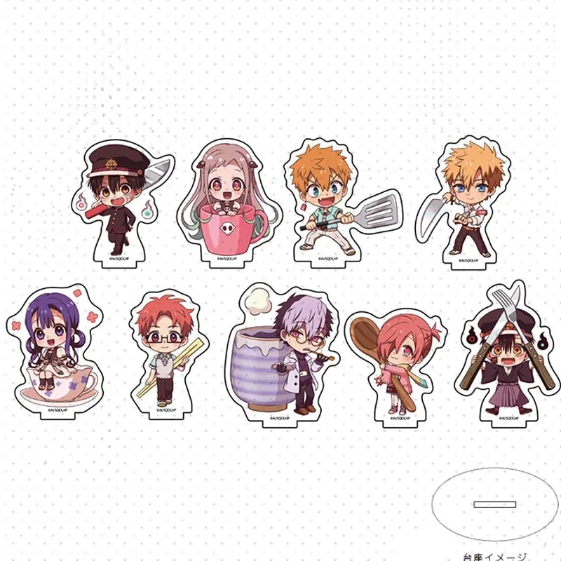 

BANDAI Anime Custom Made Hanakos Nenes Acrylic Desktop Standing Plates Animation Derivatives Peripheral Products Model Toys