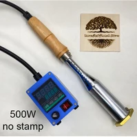 500w Electric heater, Wood Burning Stamp,Custom Wood Branding Iron For Woodworkers,Custom Leather Brand Iron,Christmas Gift
