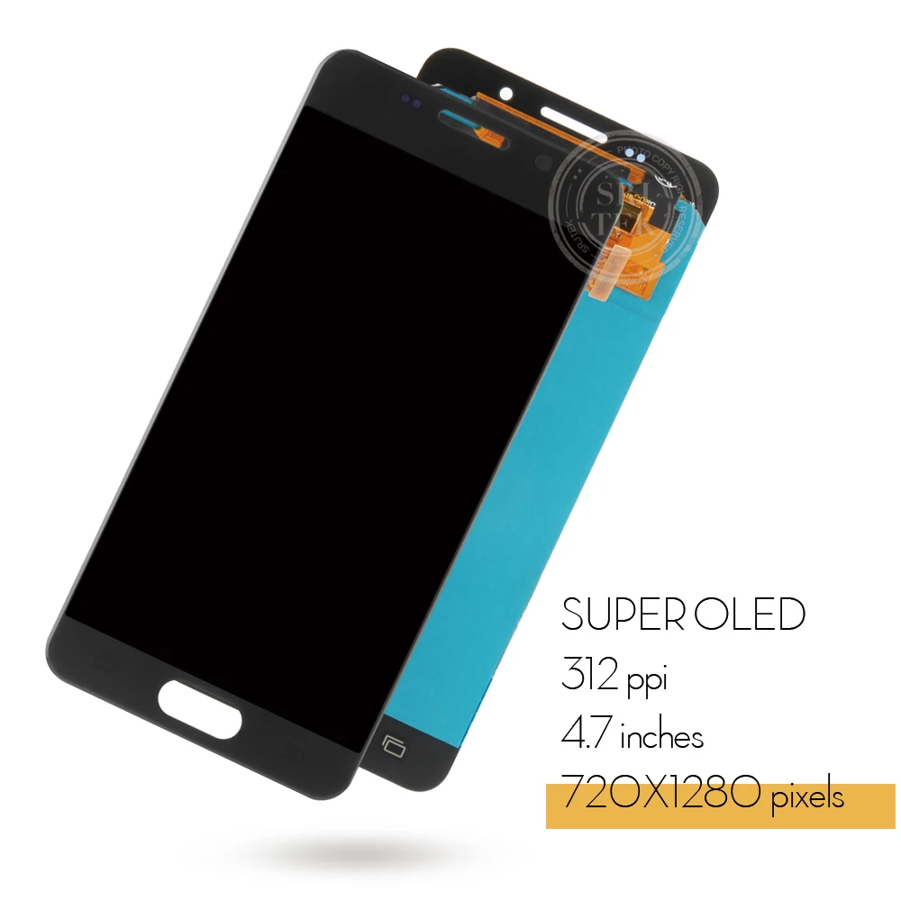 Активно-матричные осид/OLED/IPS для Samsung Galaxy A3 2016 ЖК A310 A310F A310H A310M дисплей комплектный