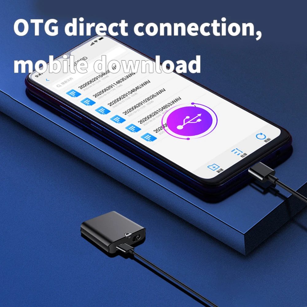 Мини цифровой диктофон + магнит Oculta USB Dictaphone профессиональная звуковая активация