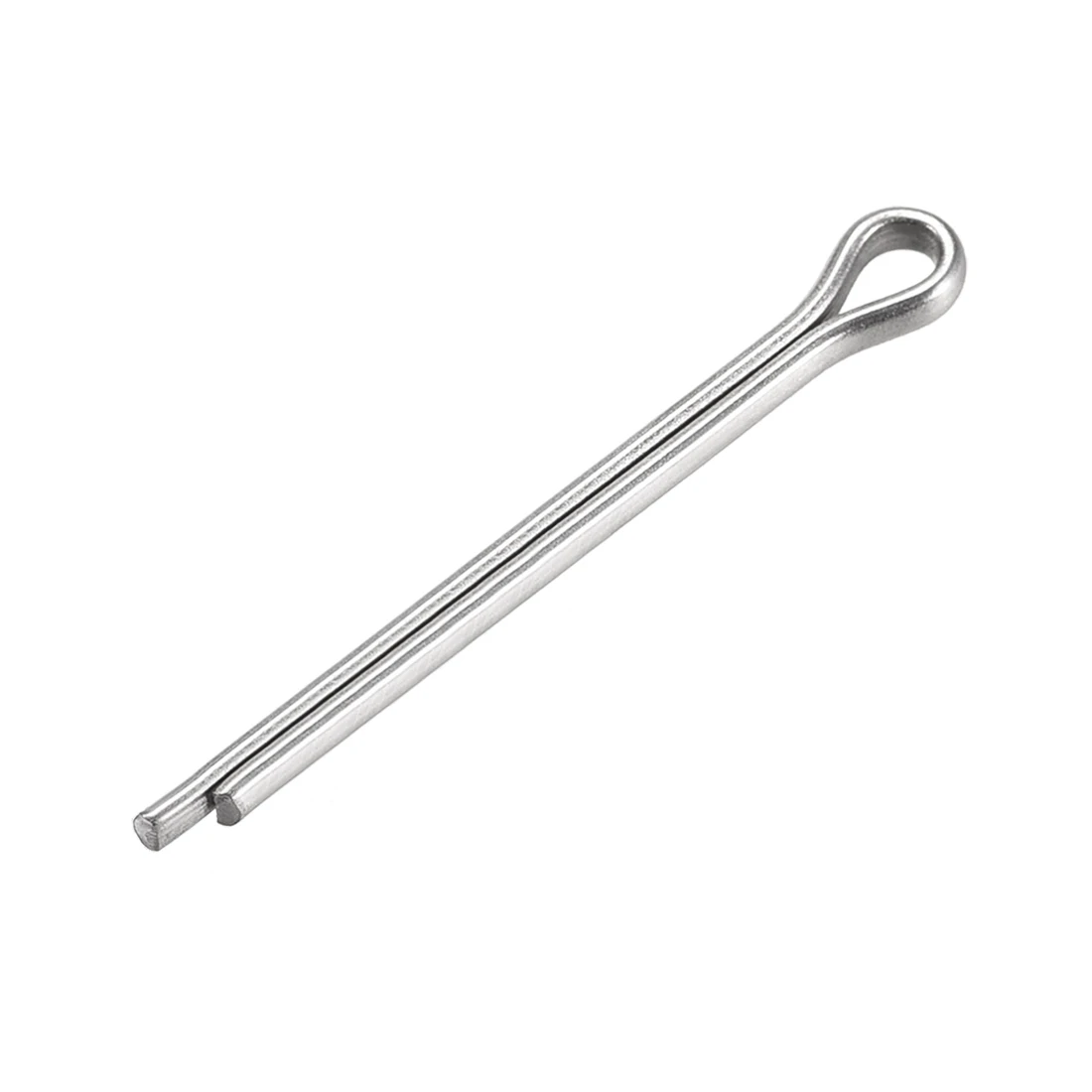 

uxcell 30Pcs Split Cotter Pin - 2.5mm x 30mm 304 Stainless Steel 2-Prongs Silver Tone for Home DIY Application