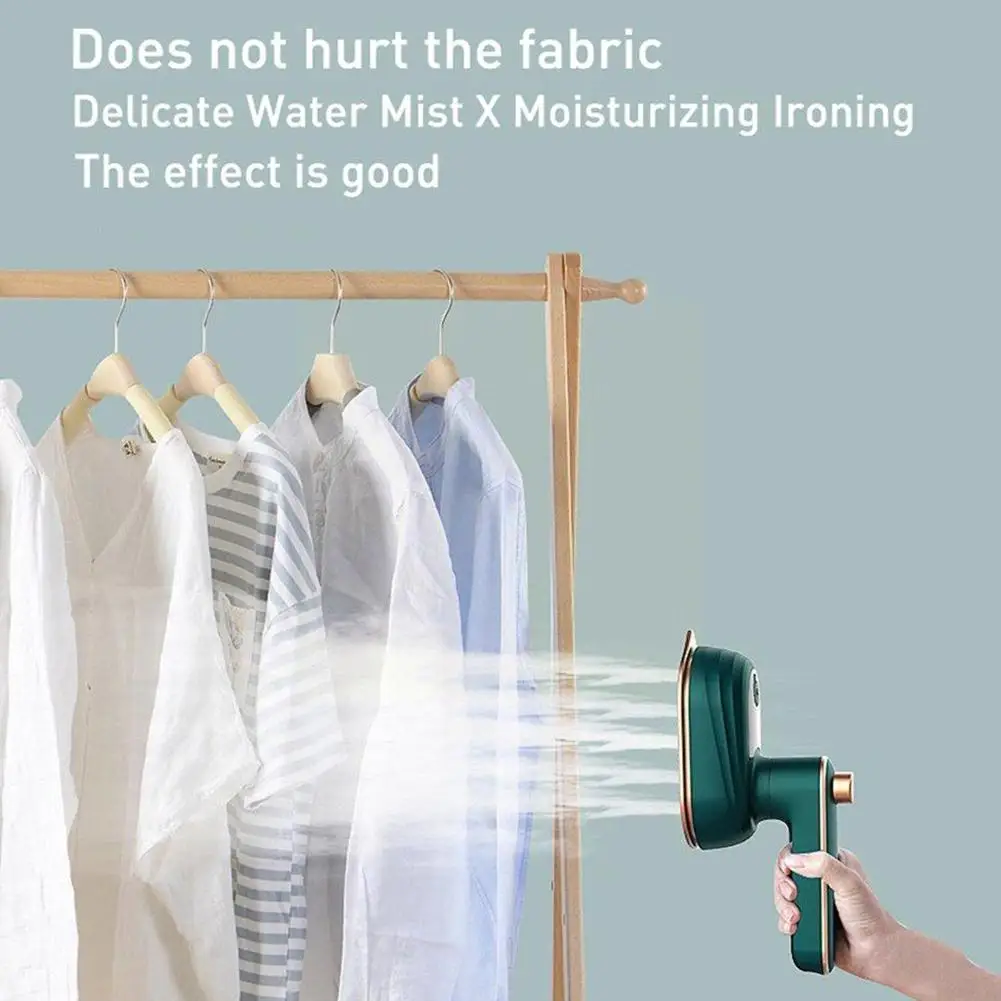 

Electric Iron Steamer Handheld Mini Garment Steamer Machine Portable Wet Dry Steam Iron Ironing Machine For Home Travel Bus V0f8