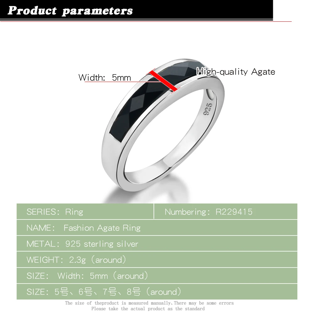 Кольцо женское из серебра 925 пробы инкрустированное агатом | Украшения и