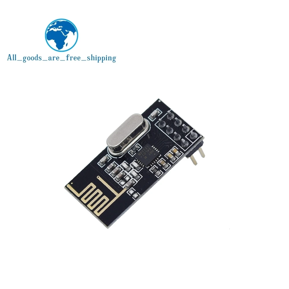 Завеса NRF24L01+ беспроводной модуль передачи данных 2,4G/NRF24L01 Обновление версии 2 Мбит/s NRF24L01 гнездо адаптера пластины доска