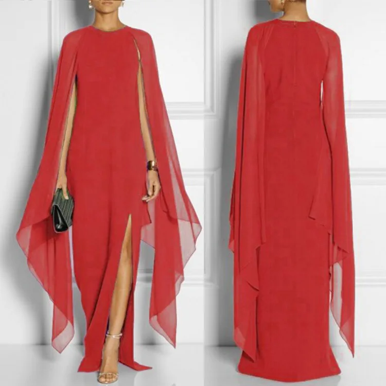 

2020 New Women Summer V Neck Vintage Boho Long Maxi Floral National Chiffon Dress Party Beach Dress Floral Sundress