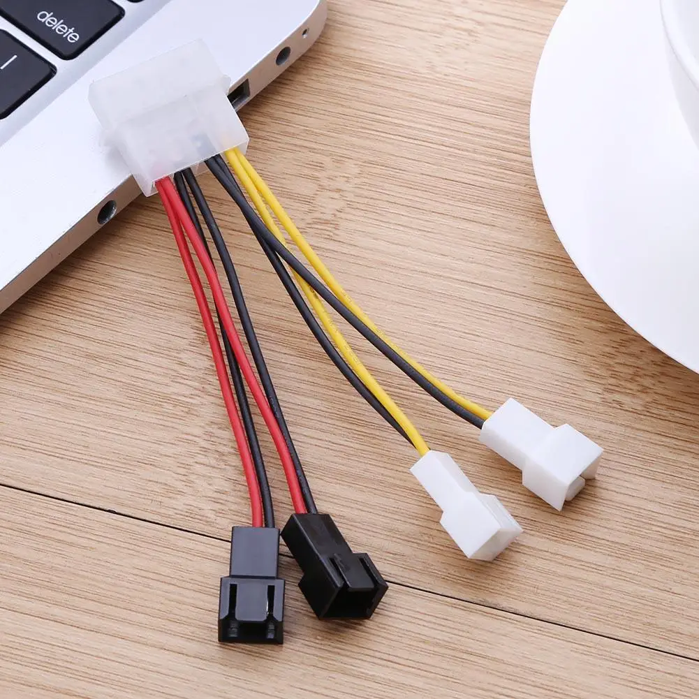 1 шт. размер: 4-контактный Molex-3-Pin вентилятора Мощность В комплект поставки входит
