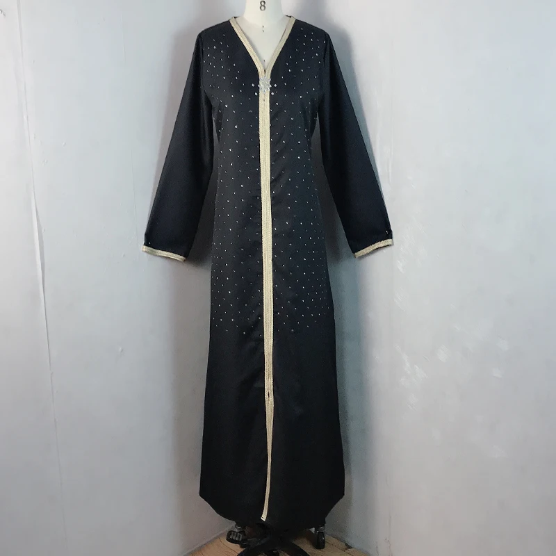 Ramadan Eid Dubai Abaya Turkey Muslim Women Silk Smooth Hijab Dress Musulmane Kaftan Robe Islamic Clothing Abayas Djellaba