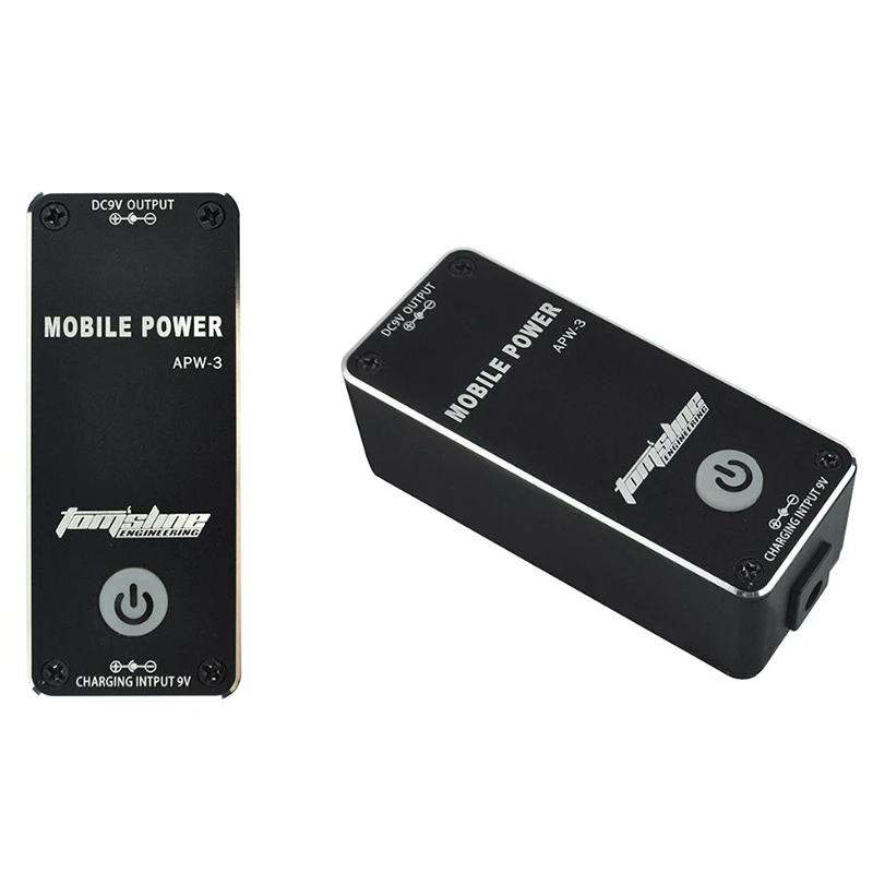 ABLB--AROMA APW-3 9 В 1800 мАч Внешний аккумулятор для гитары педаль эффектов встроенный