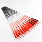 Стрелы и лук Linkboy из чистого углерода, 6 шт., id6, 2 мм, корешок 300, 340, 400, 500, 600