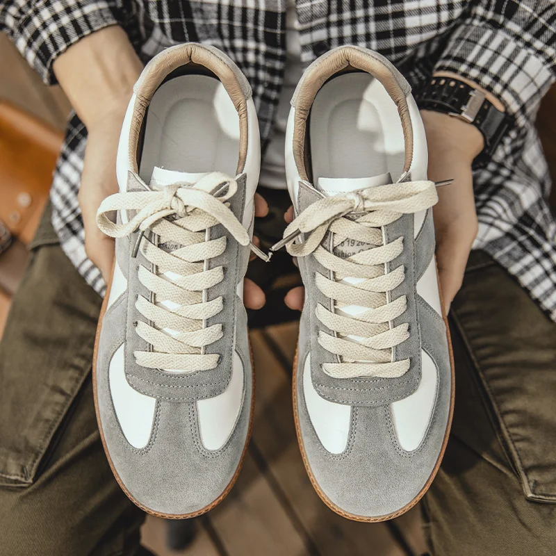 Мужская повседневная обувь винтажная Немецкая для тренировок мужская