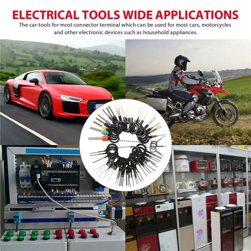 

Высокое качество 11/18 6 шт. автомобильный терминал удаление электропроводки обжимной соединитель контактный экстрактор набор для ремонта ав...