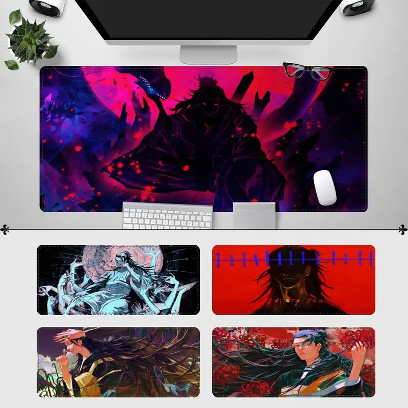 

Cheap Suguru Geto Gaming Mouse Pad Gaming MousePad Large Big Mouse Mat Desktop Mat Computer Mouse pad For Overwatch