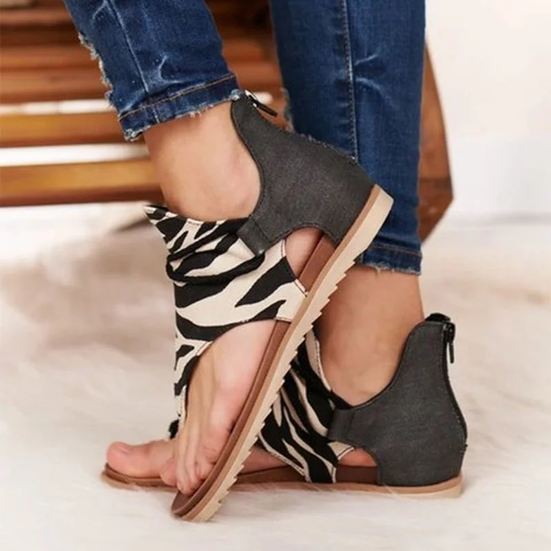 Sandálias de Verão Sandálias para Mulheres Sapatos de Verão Sandálias Femininas Sapatos Femininos Tamanho Grande Andals Plana Quentes 2021