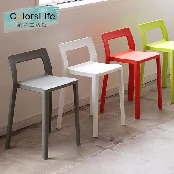 Nordic Small Plastic Stool Chair Contracted And Contemporary Household Short Bathroom Low Pupil Seat 40 Cm Tall |