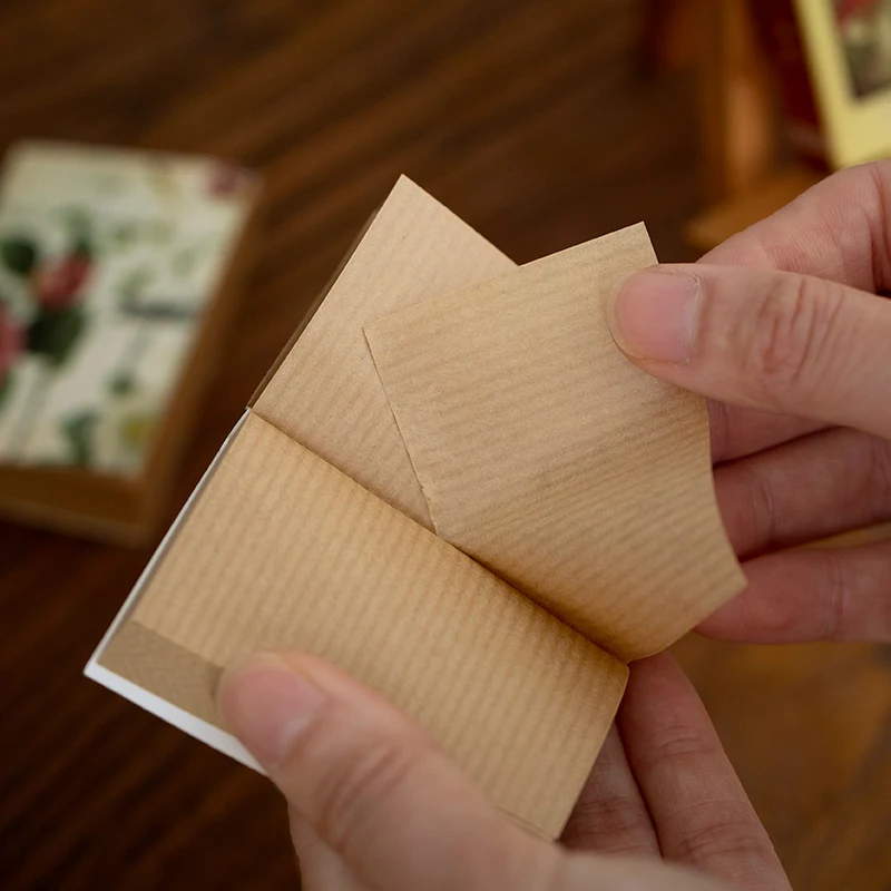 Винтажный пластиковый журнал прозрачный бумажный блокнот для заметок