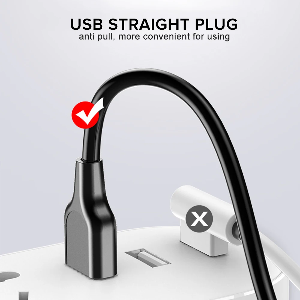 USB Type C Cable 3m Fast Charging Wire for Xiaomi 10 QC 3.0 5A Super Charge Huawei Mate 20 P30 P20 Pro 90 Degree Type-C Cord | Мобильные