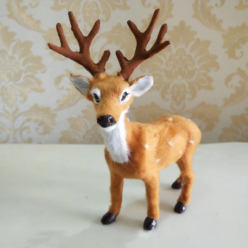 4 стиля игрушечный набор лося игровой домик игрушка World Park Коричневый Олень серый