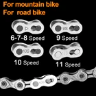 Набор Быстросъемных пряжек для велосипедной цепи MTB соединитель для велосипедной цепи, 678 91011 скоростей