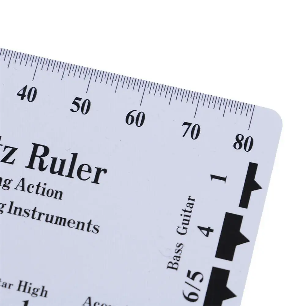 Гитарная струна экшн линейка высоты тона Портативный DIY измерительный