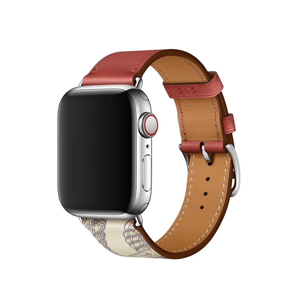 Ремешок для наручных часов Apple watch, ремешок 42 мм, 38 мм, версия тонкие кожаные correa, браслет, ремешок на запястье для наручных часов Iwatch серии 5/4/3/2/1 - Цвет ремешка: 23-Brick concrete