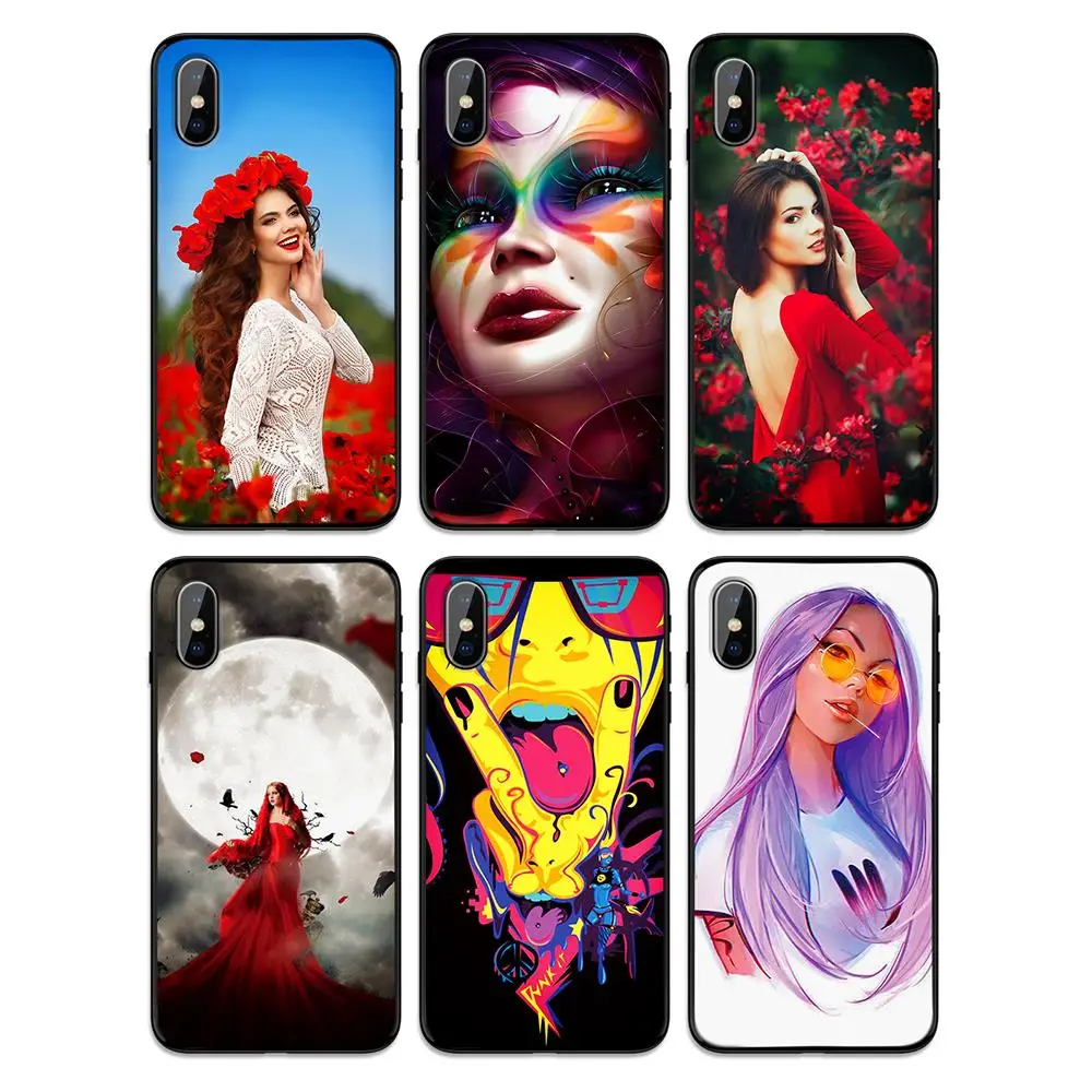Мягкий чехол из ТПУ для Apple iPhone 6 6S 7 8 Plus 5 5S SE X XS MAX XR|Чехлы-накладки| |