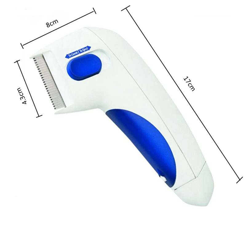 Electric Pet Flea Lice Cleaner Comb Grooming Removal Tools For Cat Dog Cleaning Brush Anti Supplies | Дом и сад