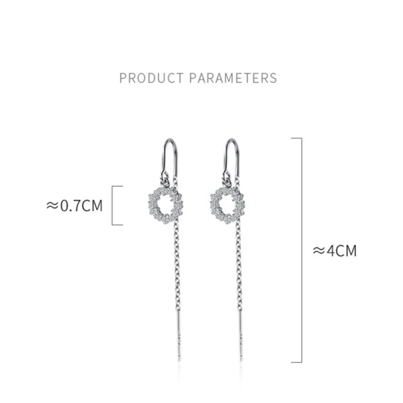 Женские серьги гвоздики из серебра 925 пробы с фианитом|Серьги-гвоздики| |